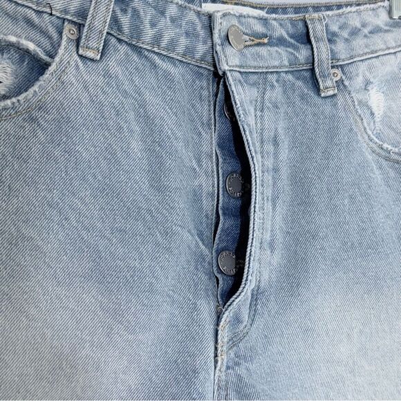 ROLLA’S Original Short City Bleach Light 26 Wash High Rise Cut Off Jean Shorts - Picture 6 of 16